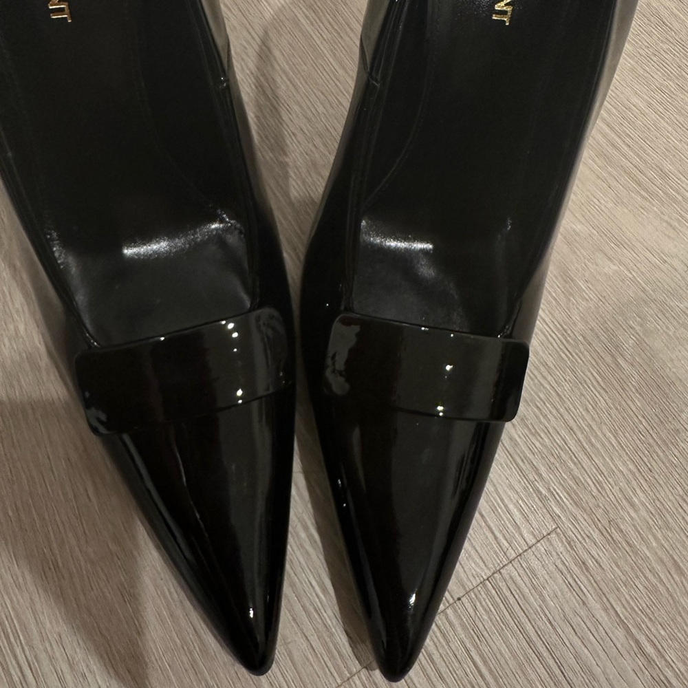 Saint Laurent Patent Kayla Heels - Picture 9 of 11